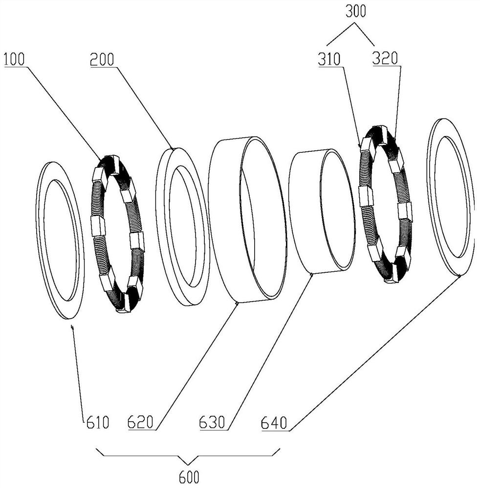 Bearing pretightening force adjusting device, electric spindle and machine tool