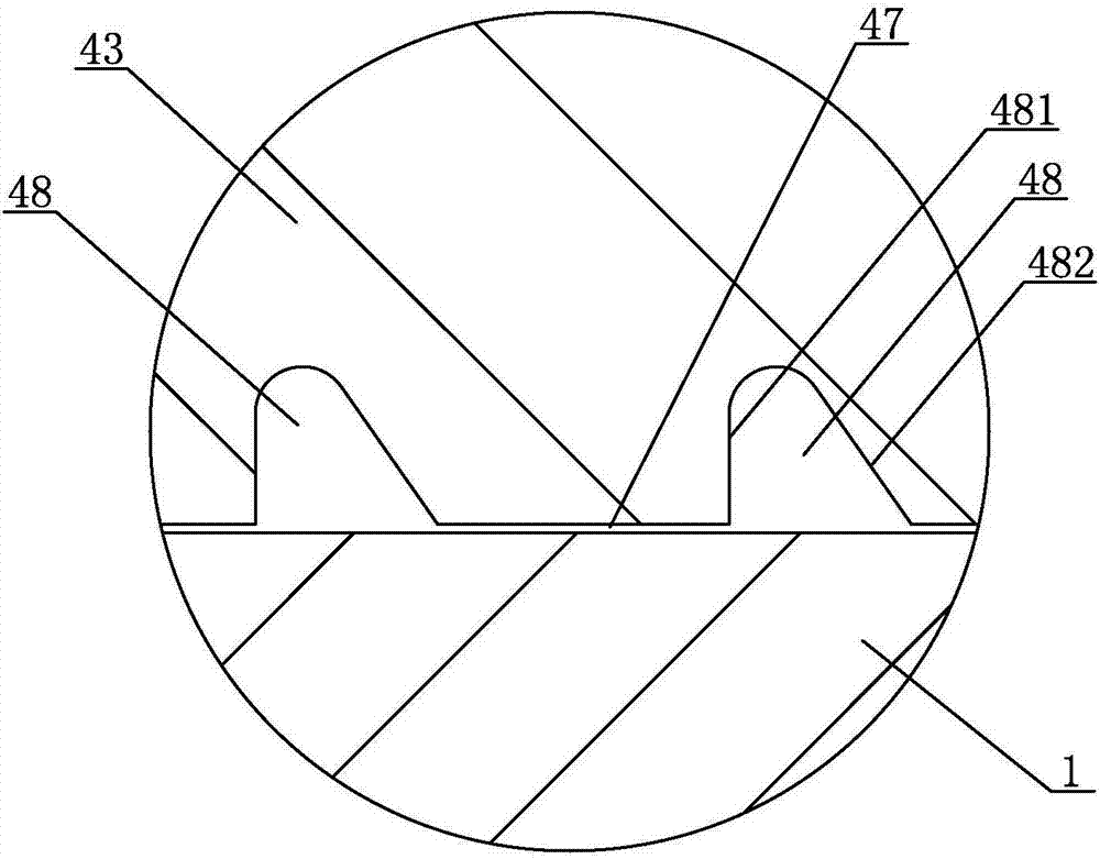 A thermal insulation cooling mechanism for electric spindle bearing seat