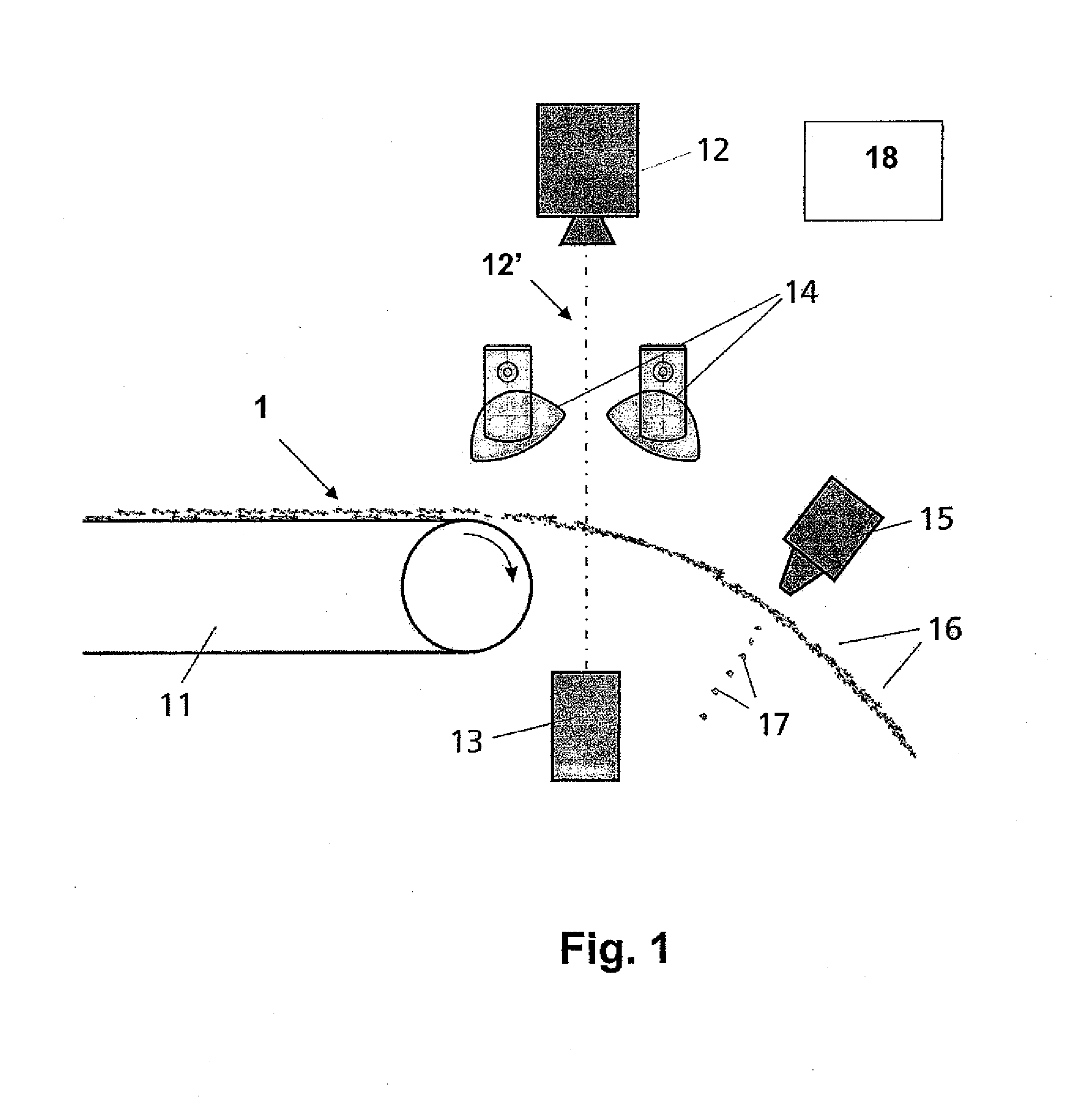 Device and method for optically sorting bulk material