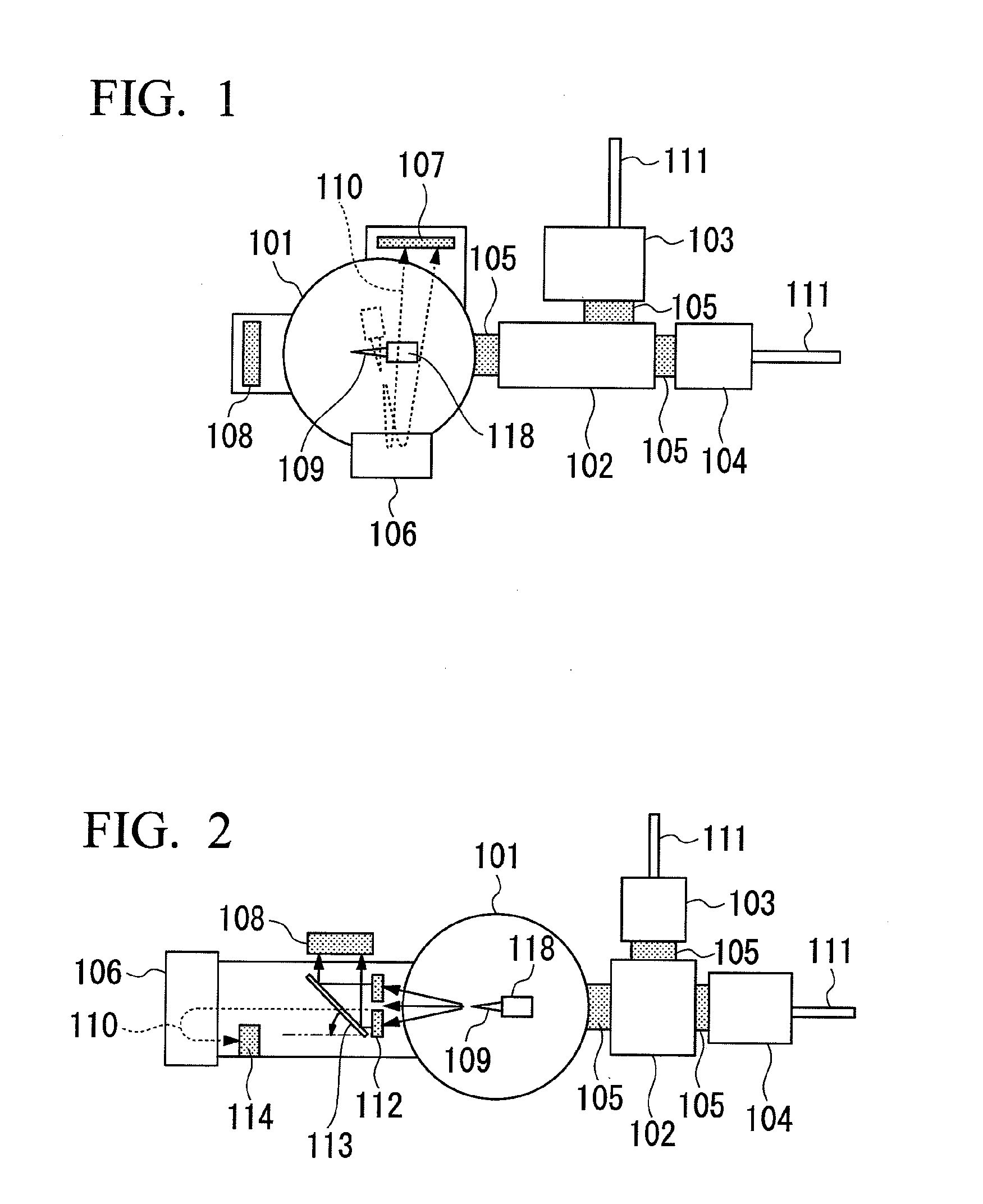 Gas charge container, atom probe apparatus, and method for analyzing hydrogen position in material