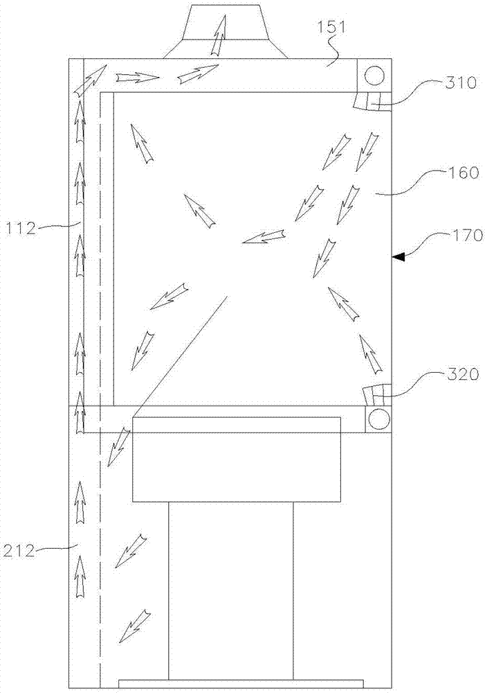 Volatile solvent discharge method and equipment