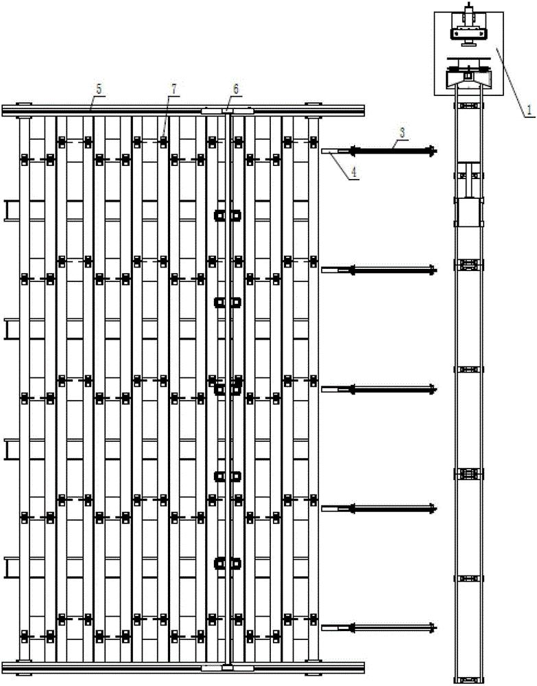 An automatic stacking system for prefabricated pile reinforcement cages