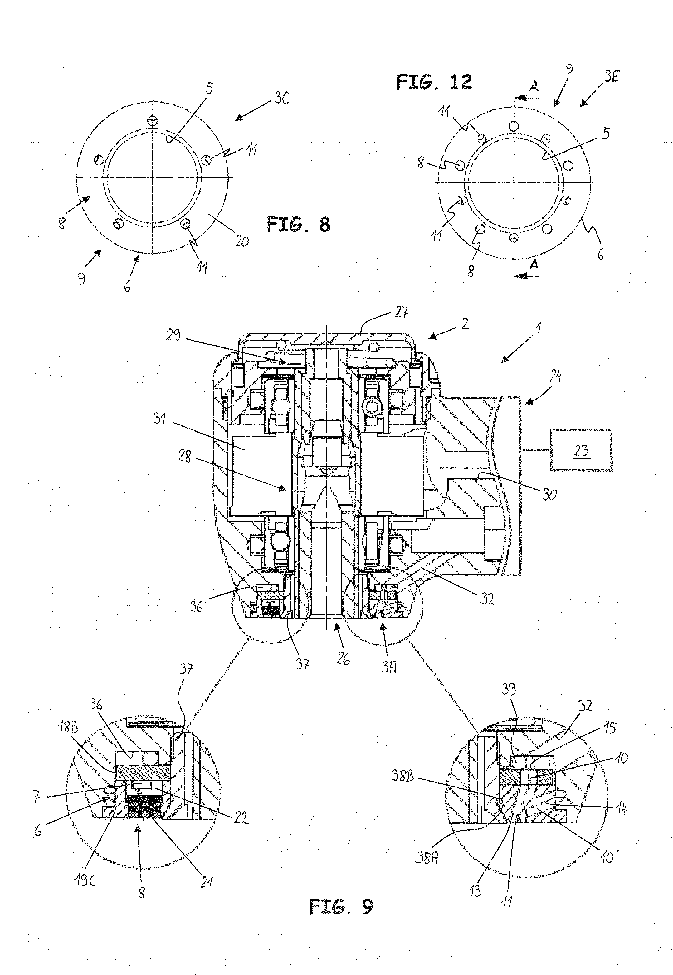 Lighting device for a medical or dental instrument