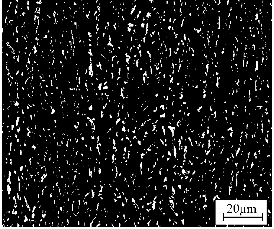 Method for improving mechanical property of low-carbon silicomanganese series cold rolling dual-phase steel