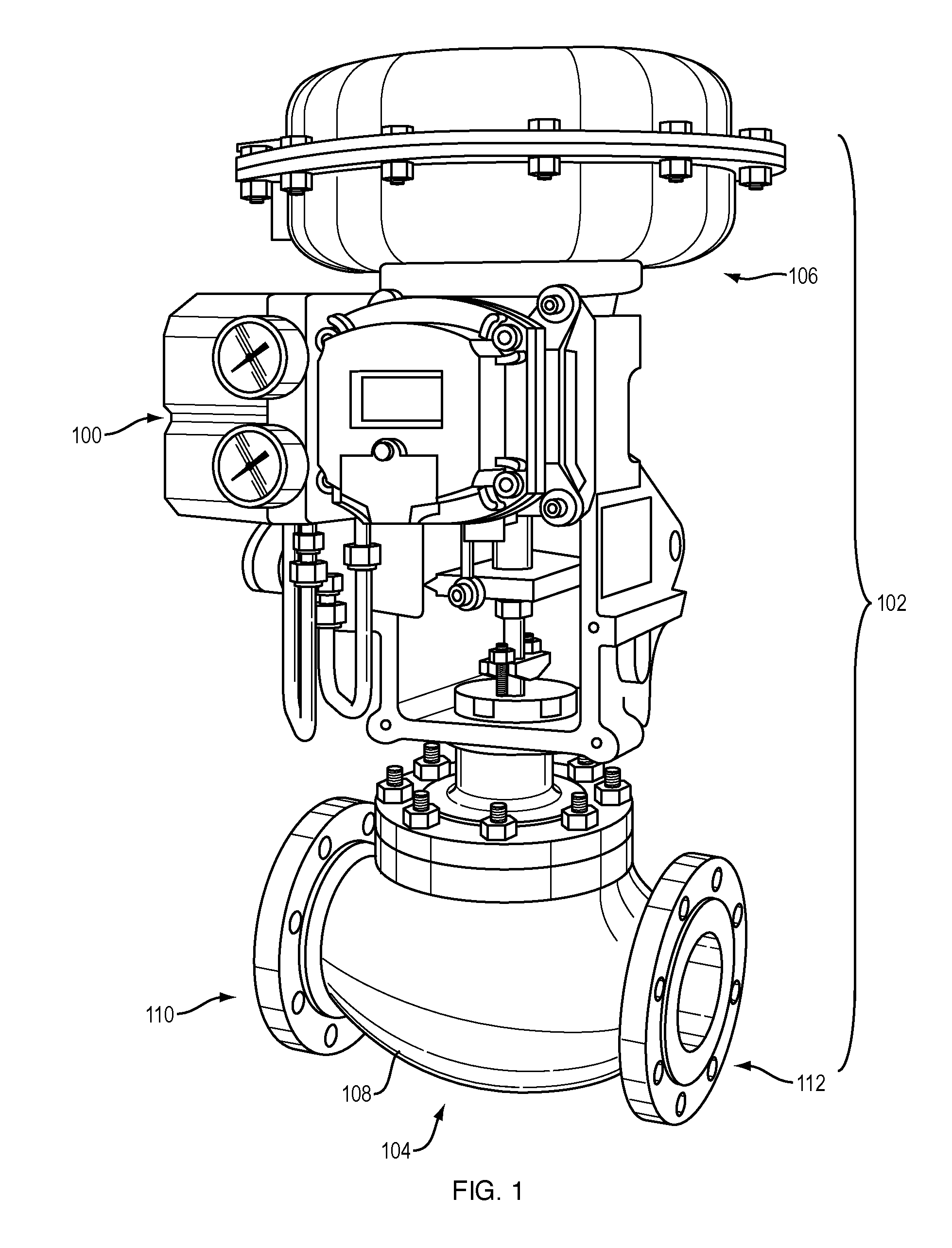 Valve positioner having bypass component and control value comprised thereof