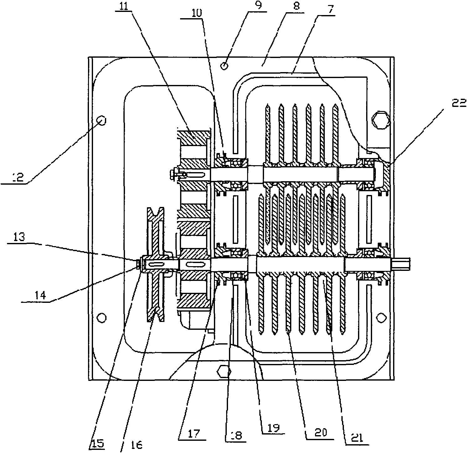 Food slicing machine