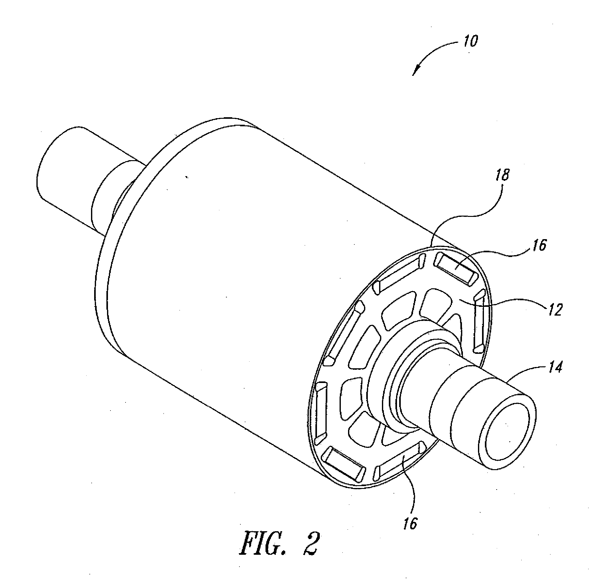 Rotor hub and assembly for a permanent magnet power electric machine