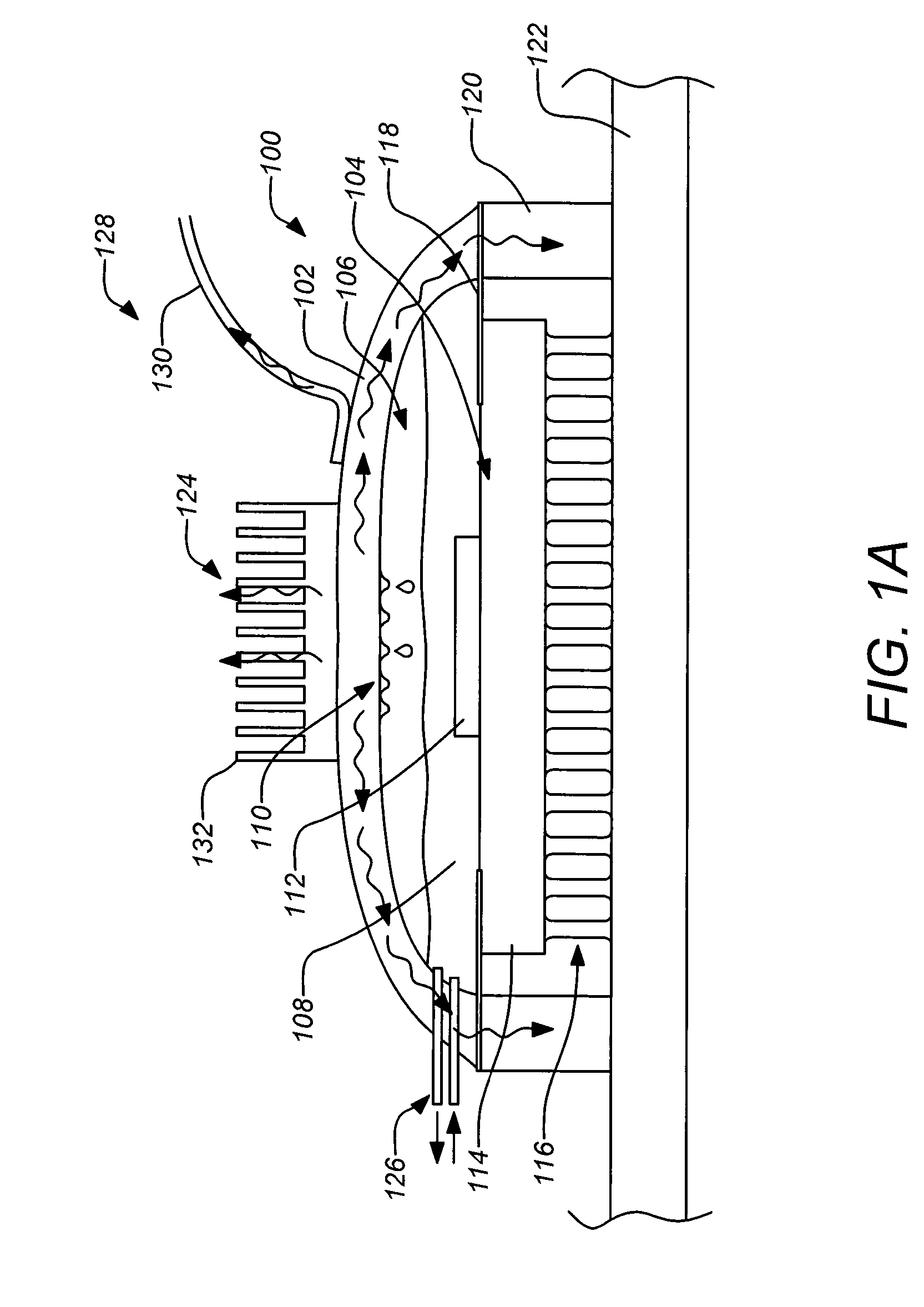 Encapsulated multi-phase electronics heat-sink