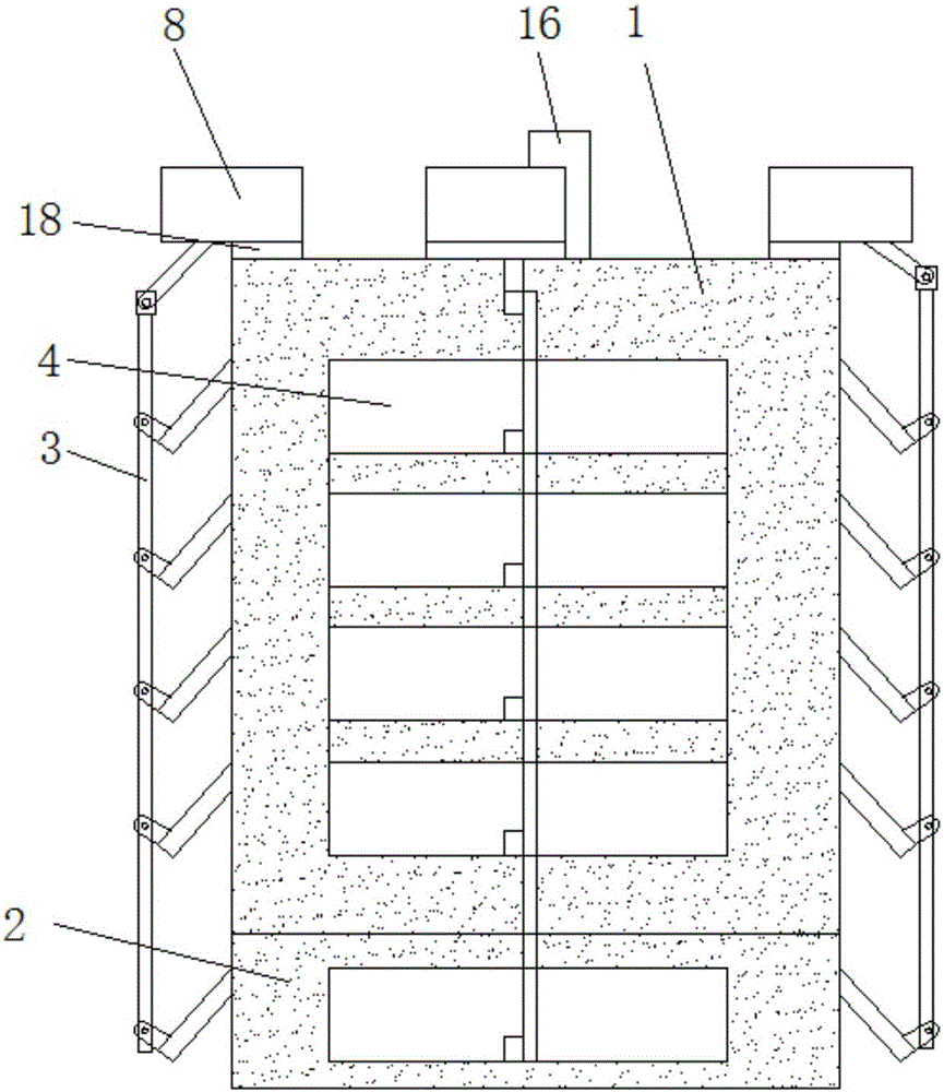 Power equipment box with fireproofing and cooling functions