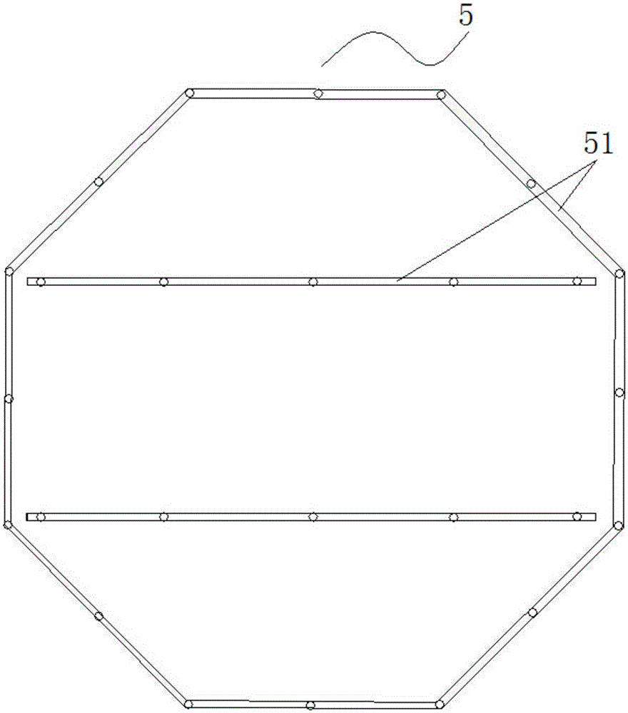 Top layer supporting system for helipad