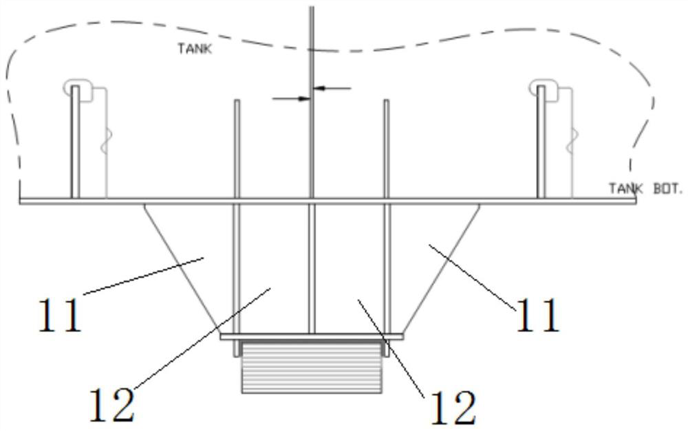 Insulation installation method for B-type tank support