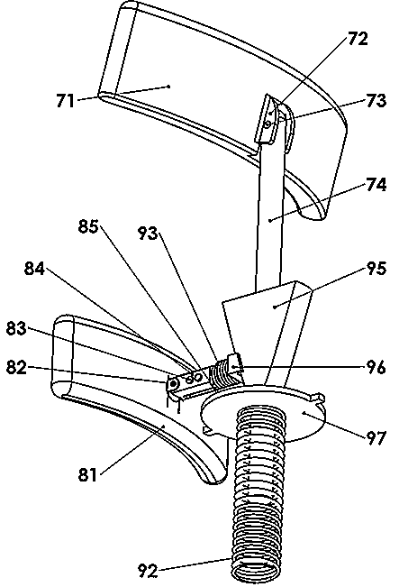 Cervical vertebra active correction exercise therapeutic device