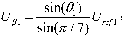 Seven-phase induction machine harmonic cancellation method based on SVPWM