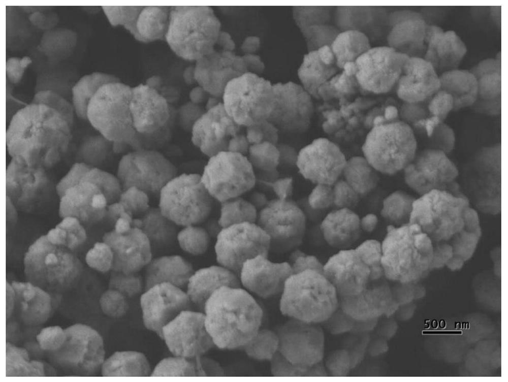 Metal organic framework material-enzyme compound as well as preparation method and application thereof