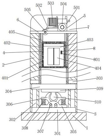 A distributed elevator control device