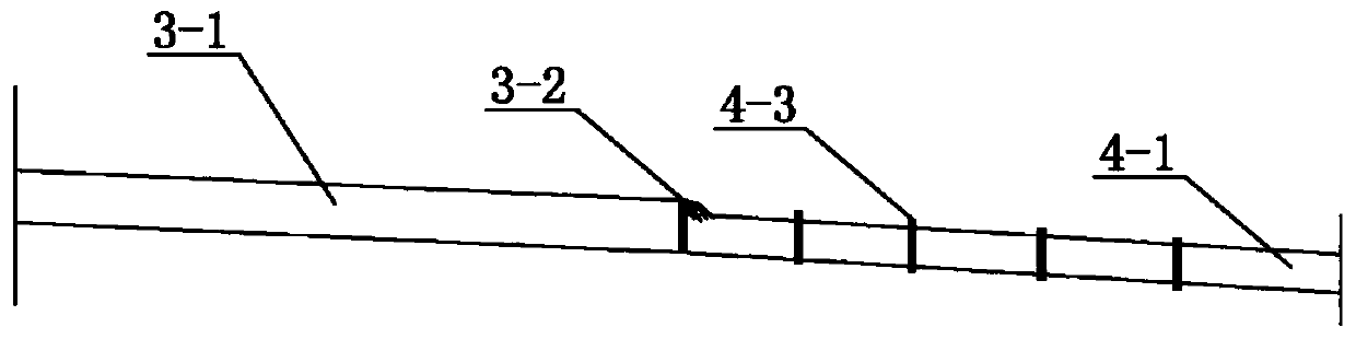 A modular farmland drainage cascade purification total nitrogen removal system and method thereof