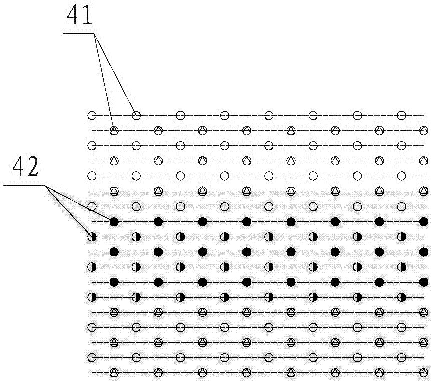 Fault fracture zone tunnel-section treatment structure in TBM construction tunnel