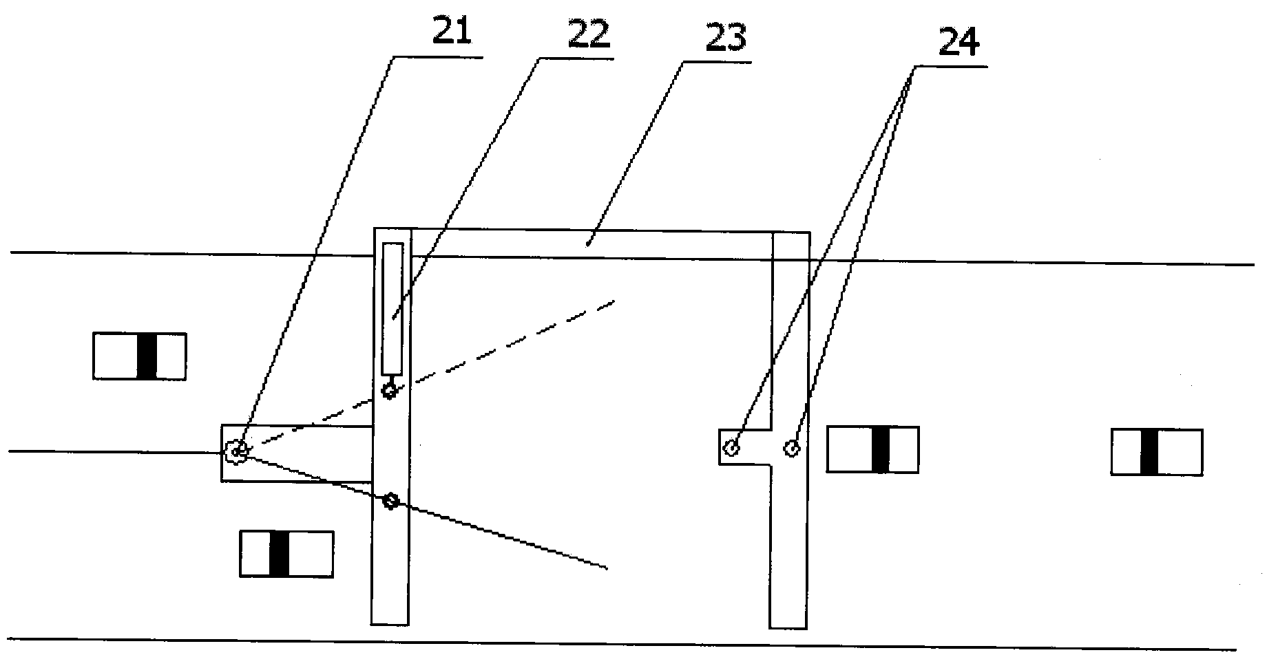 Splitting system and splitting method of paper currency packaging bag production line