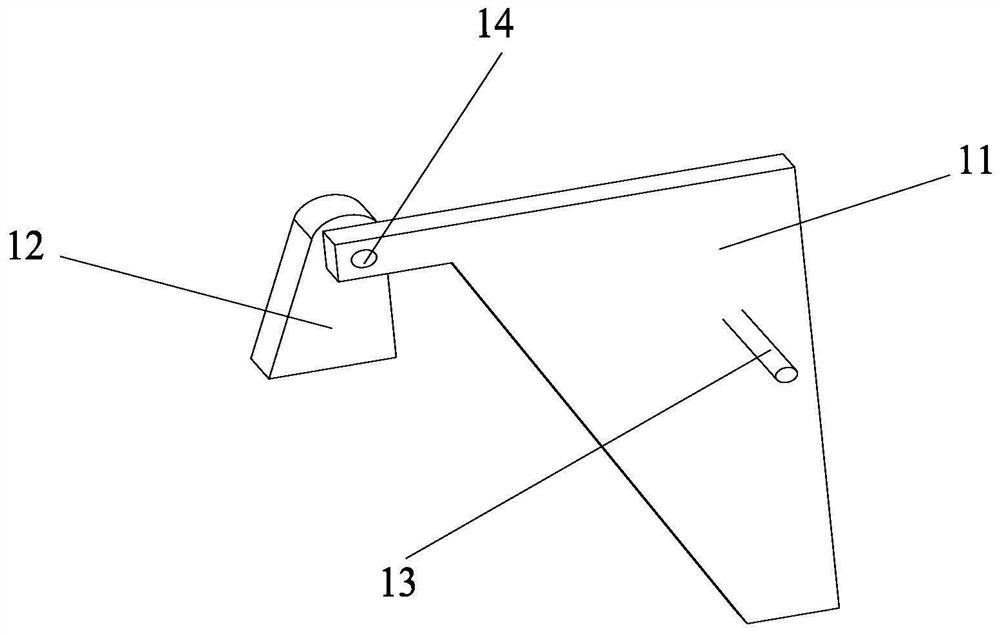 Revolving door assembly and container therewith