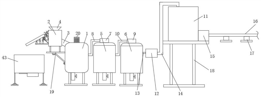 Mixed breeding system and method combined with domestic sewage treatment