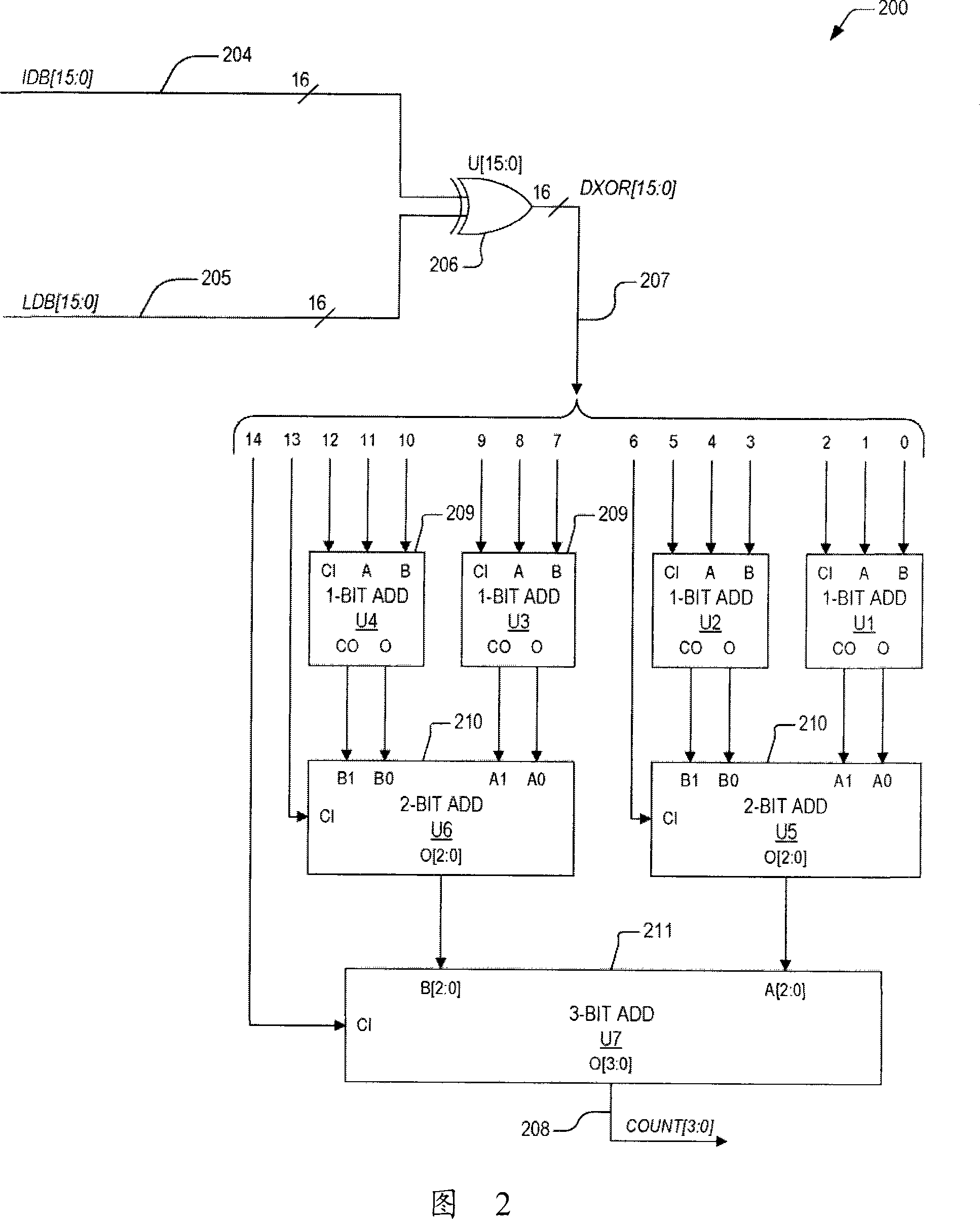 Data bus displacement device and method for prosecuting data bus displacement