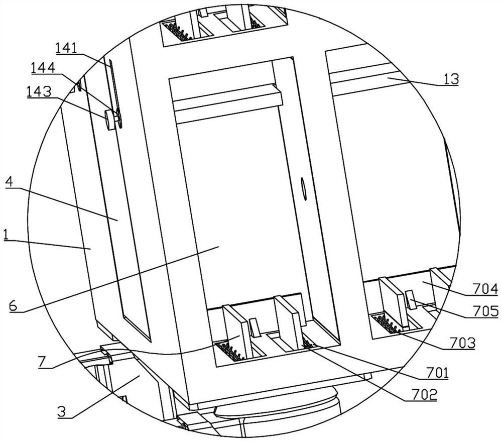 Lithium battery storage explosion-proof device and mode thereof