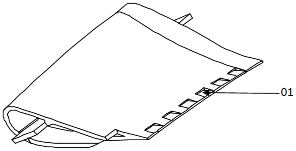 Aviation blade forming tool and process based on carbon-ceramic material