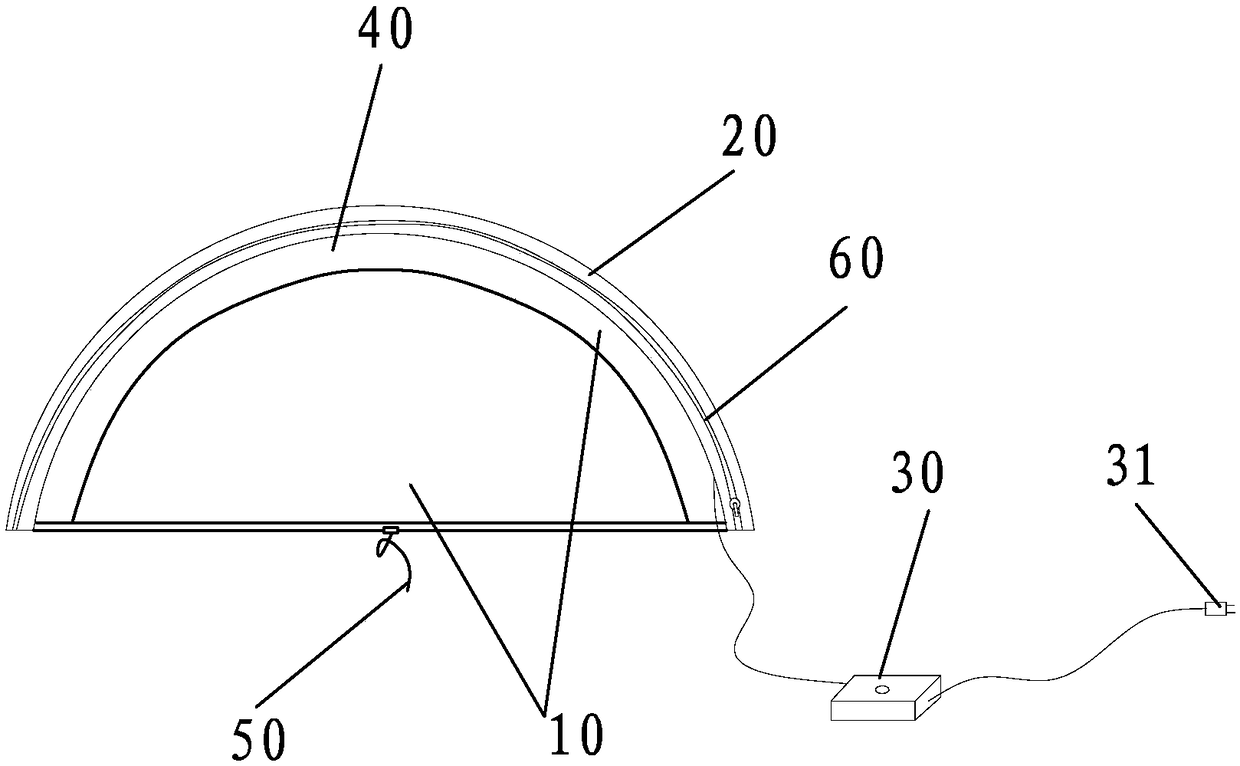 Particle hot-compress pillow for cervical vertebrae and lumbar vertebrae and convenient to disassemble and assemble