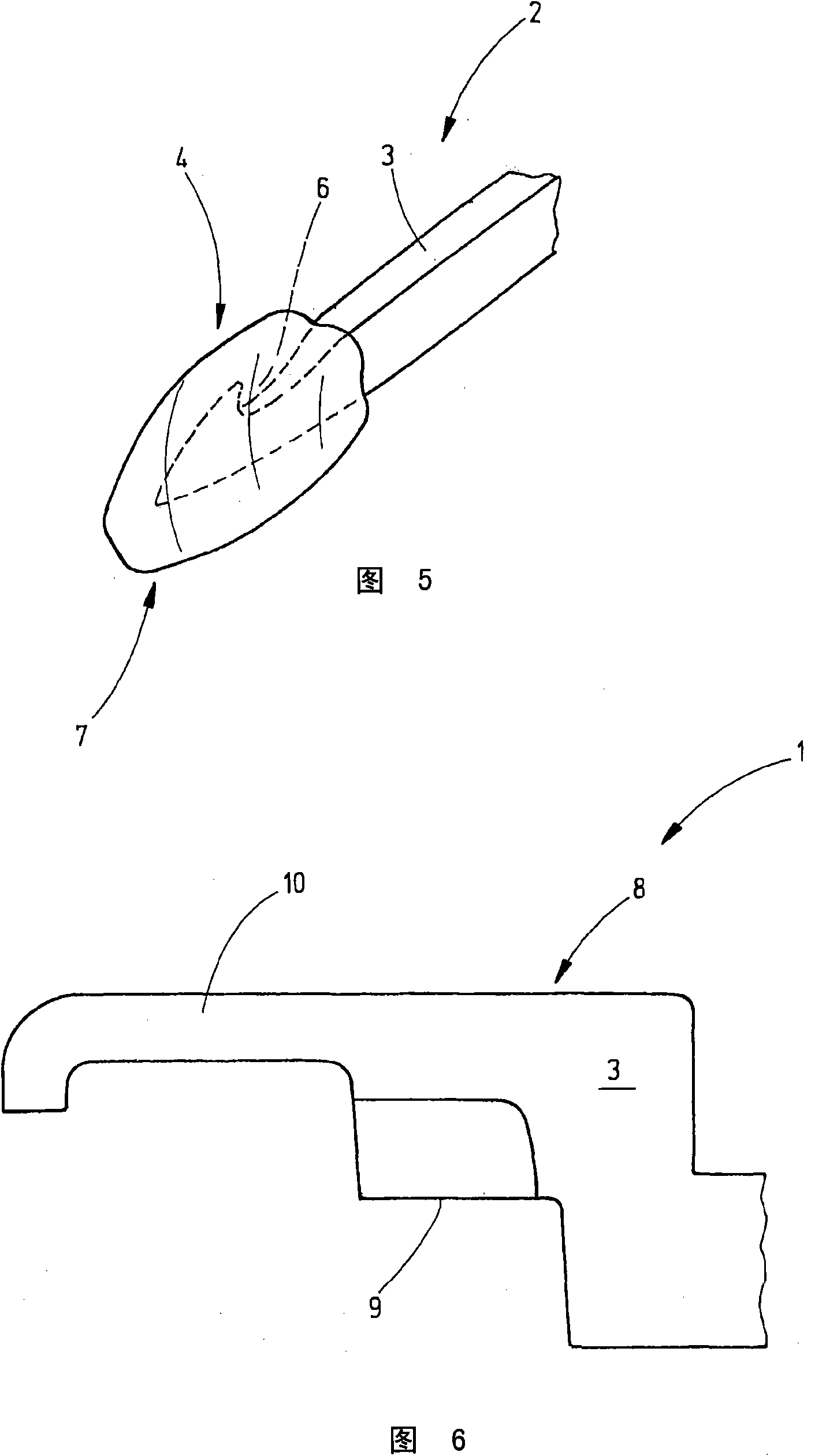 Textile tool with temporary protection