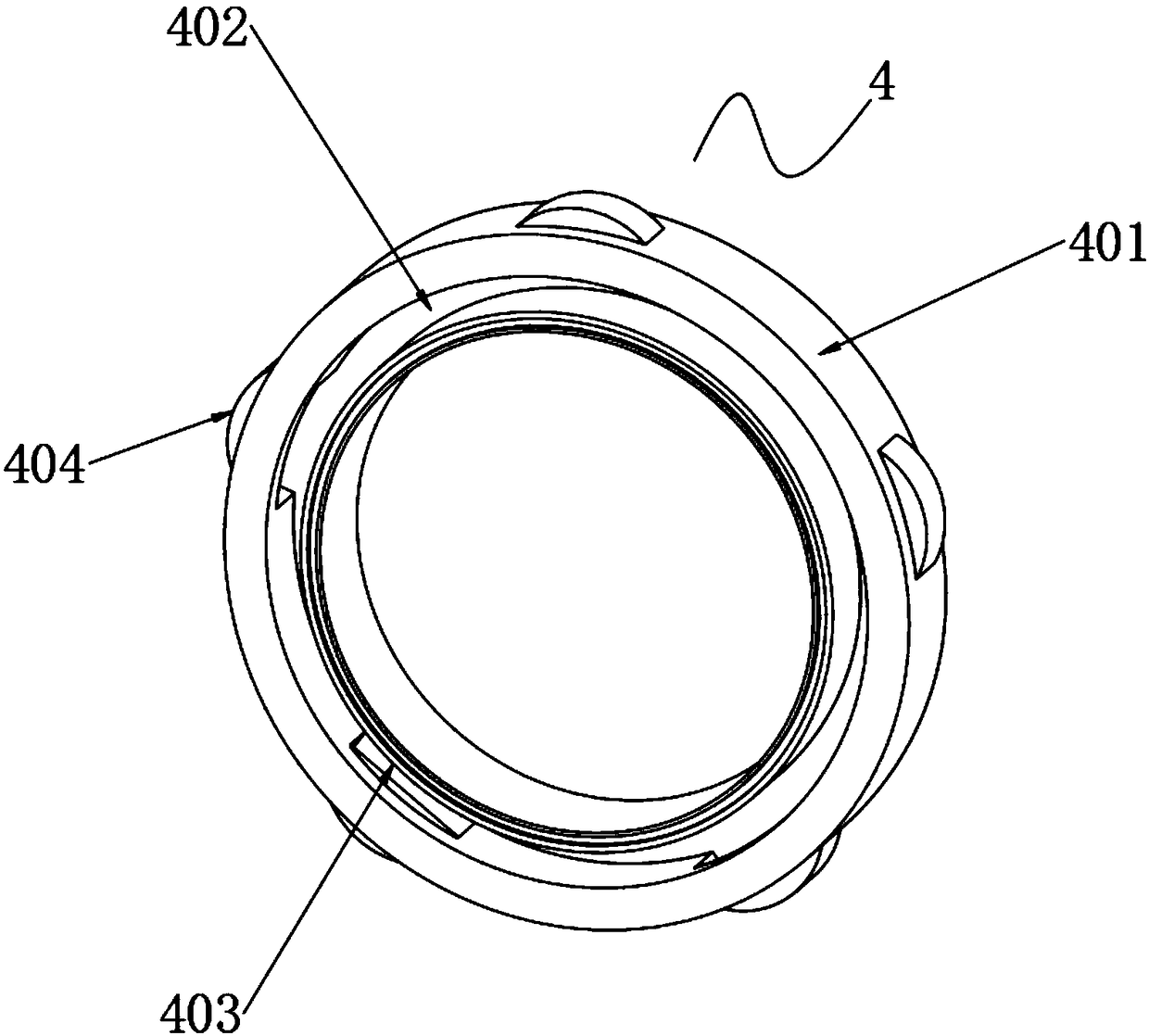 Environment-friendly water mist dust removal device for engineering