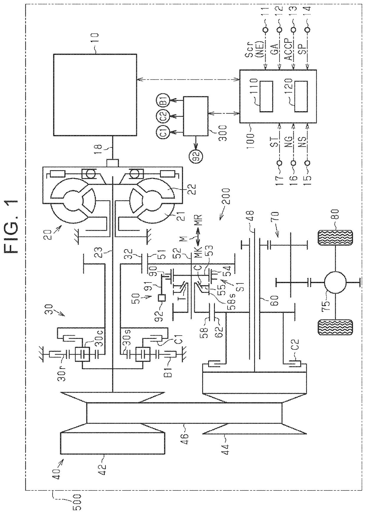 In-vehicle control apparatus