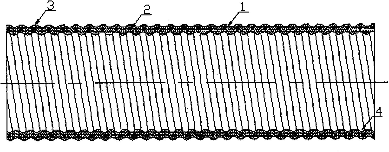 Rubber plastic ventilation (muffling) hose