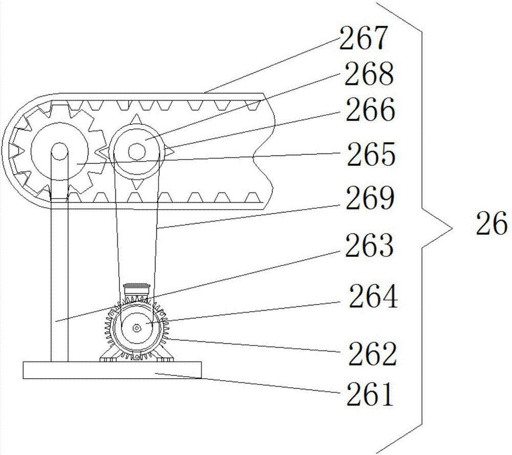 Bamboo wood plate edge grinding device