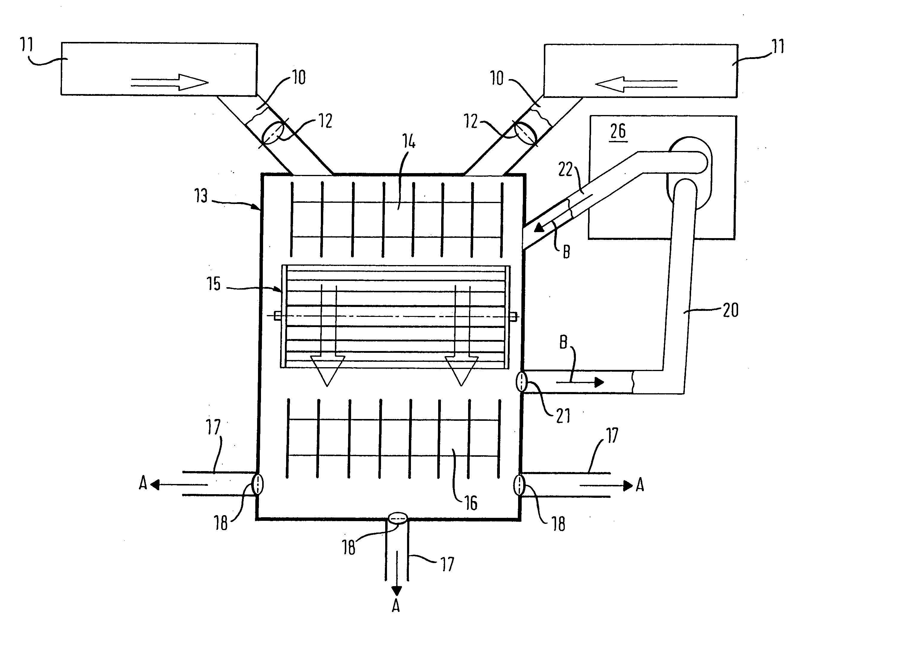 Combined cooling/climate control system for motor vehicles