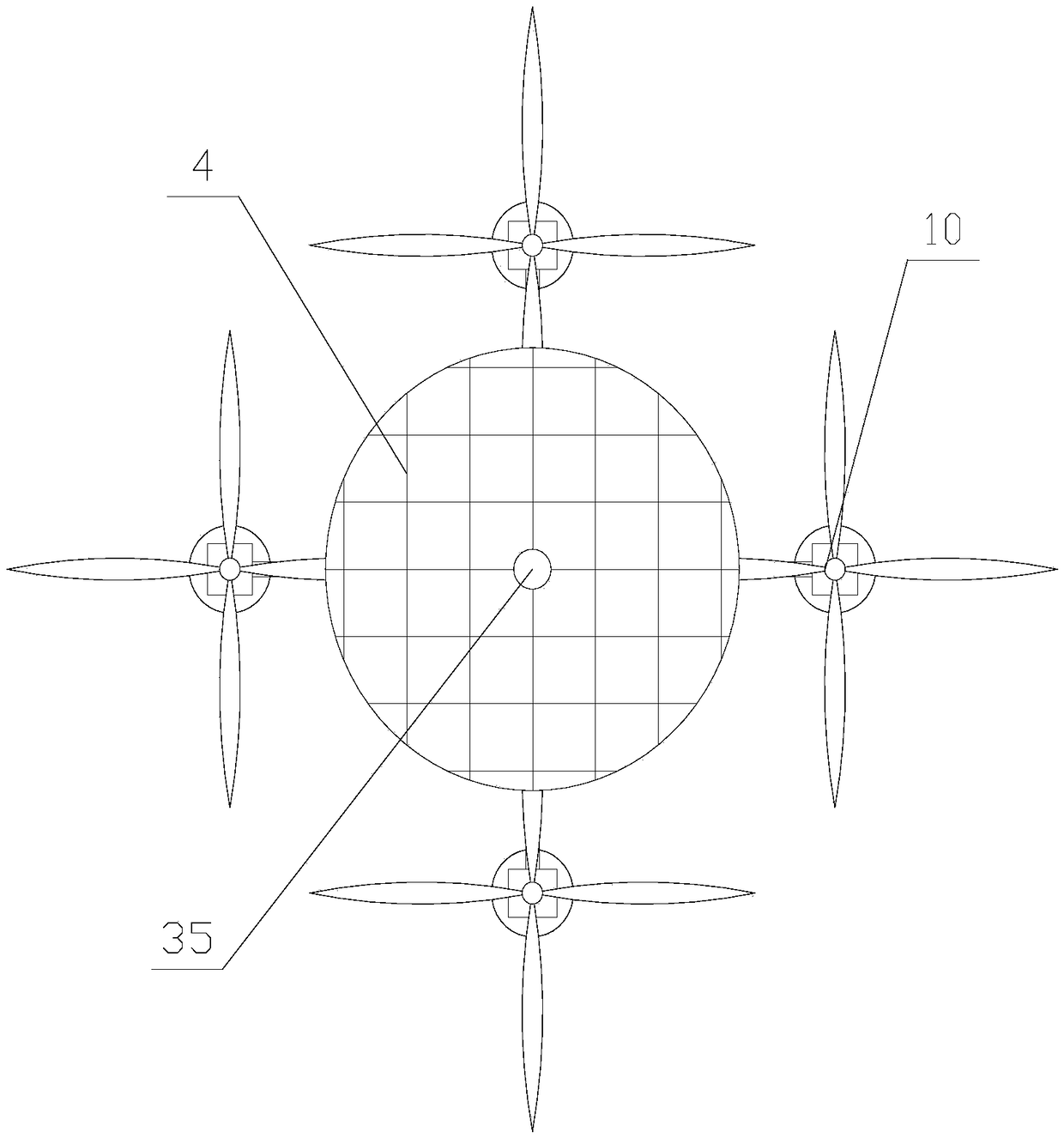 An energy-saving unmanned aerial vehicle with strong battery life