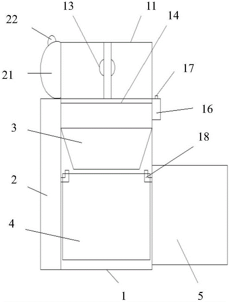 Multifunctional medical trash can