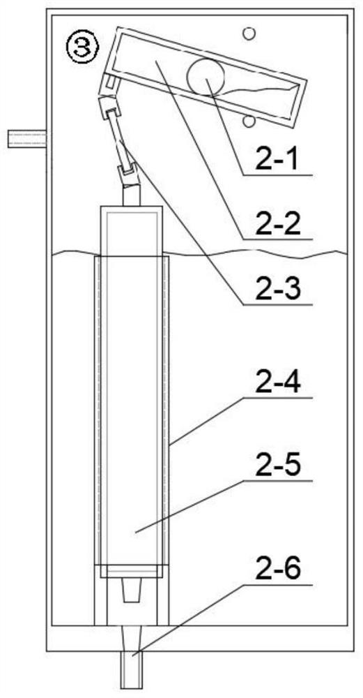 Full-automatic treatment device for deep denitrification of sewage/wastewater