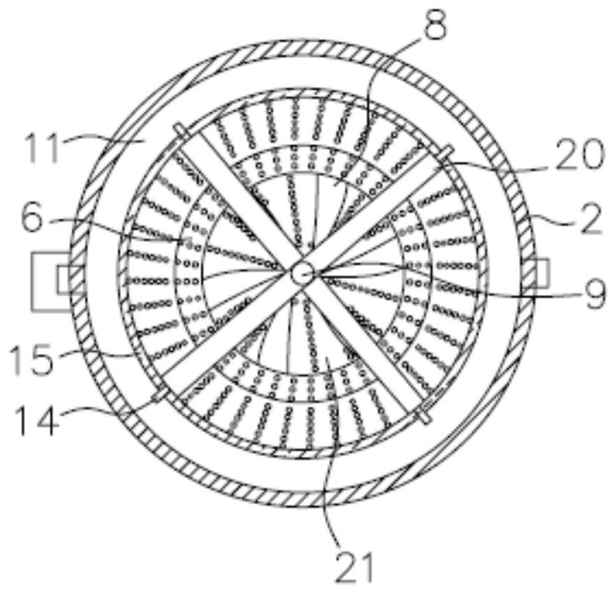 Scientific research ship with anti-corrosion and noise-reduction chimney