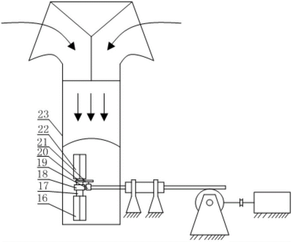 Reciprocating type wind power generation system