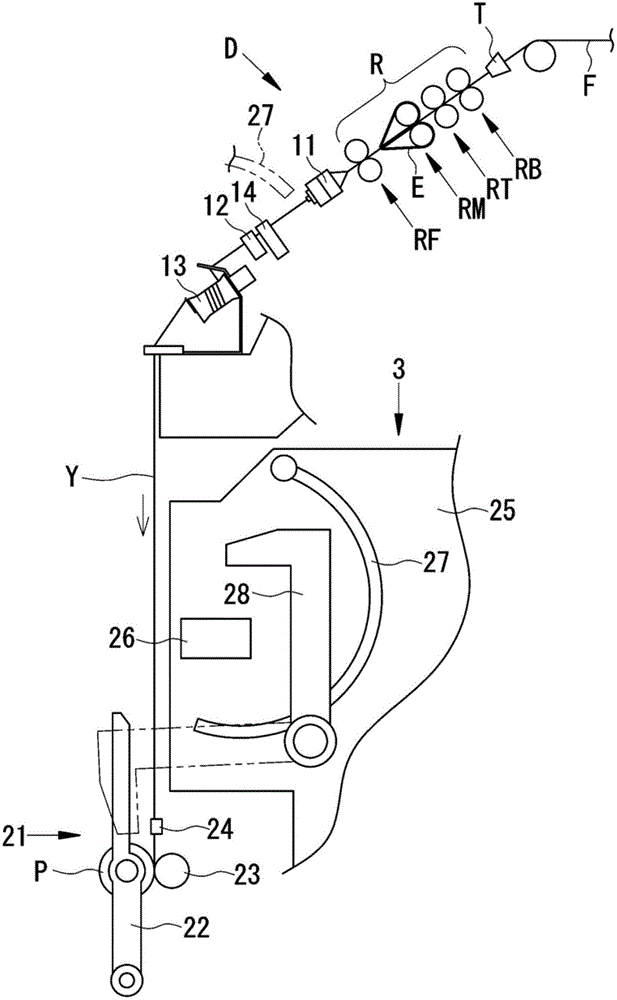 Drafting device, spinning unit and spinning machinery