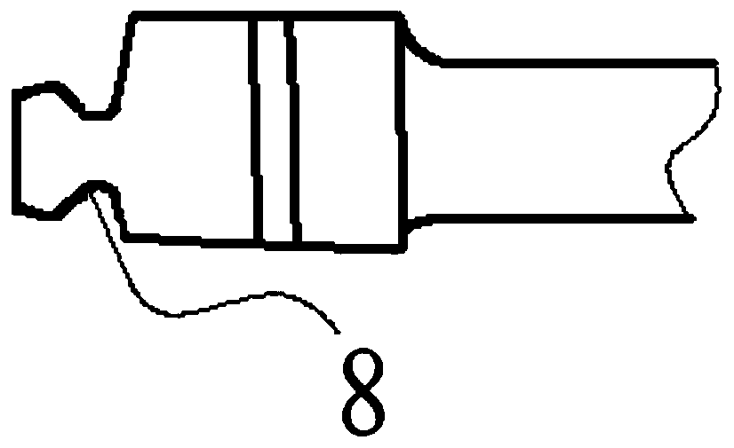 An integrated fixture and test method for vibration fatigue test of dovetail tenon turbine blade