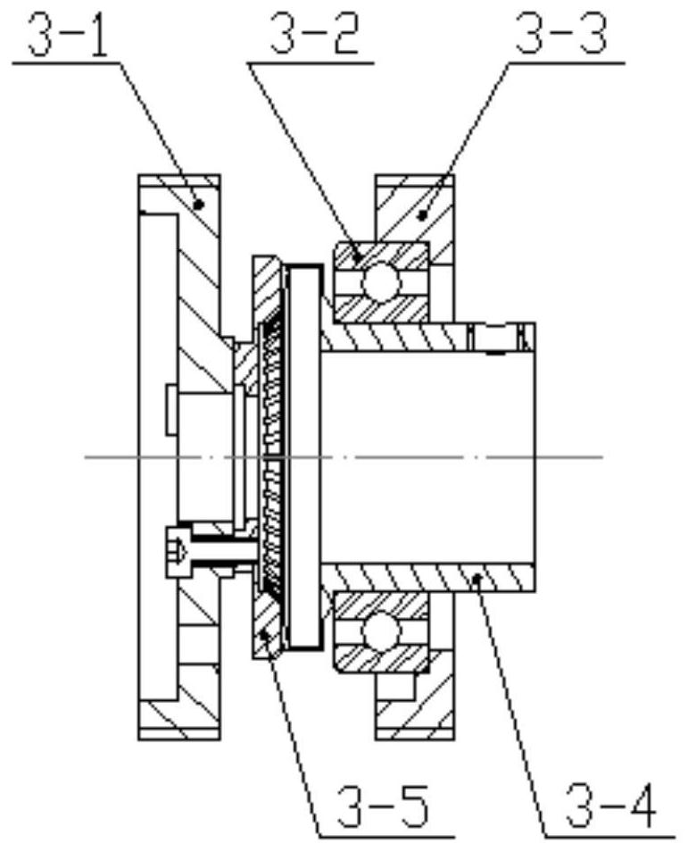 High-thrust large-stroke piezoelectric inchworm actuator and driving method thereof