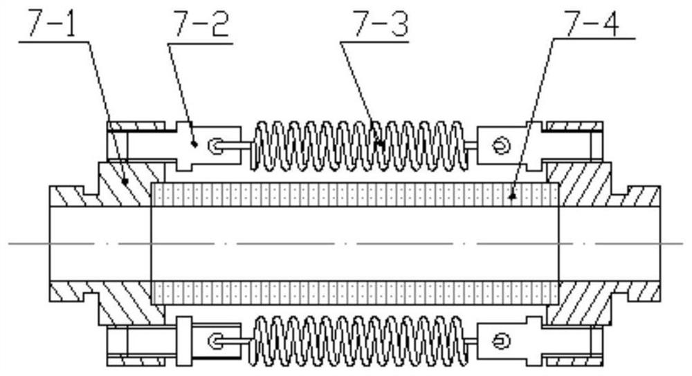 High-thrust large-stroke piezoelectric inchworm actuator and driving method thereof