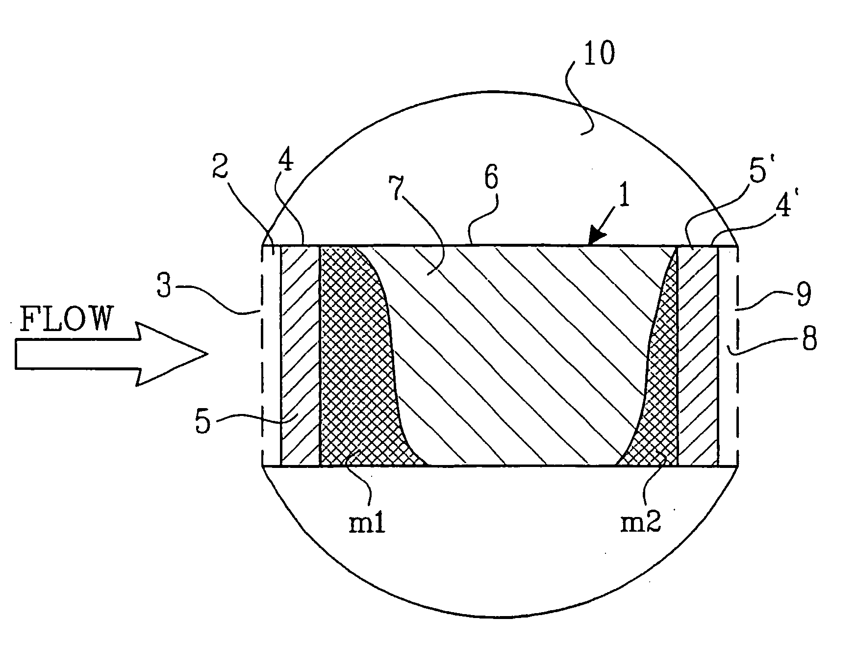 Sampling device and method for measuring fluid flow and solute mass transport