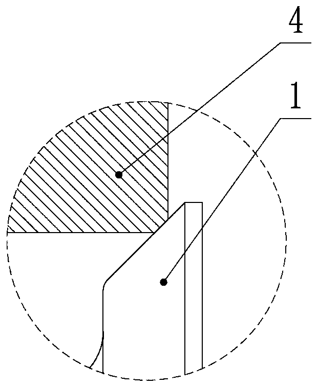 Detachable shaft dynamic balance tooling device for large motor