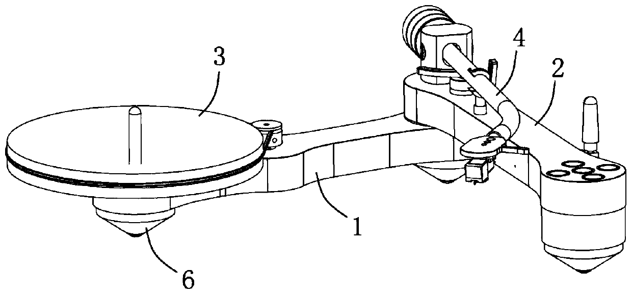 Foldable phonograph