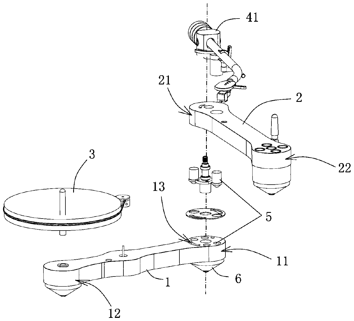 Foldable phonograph