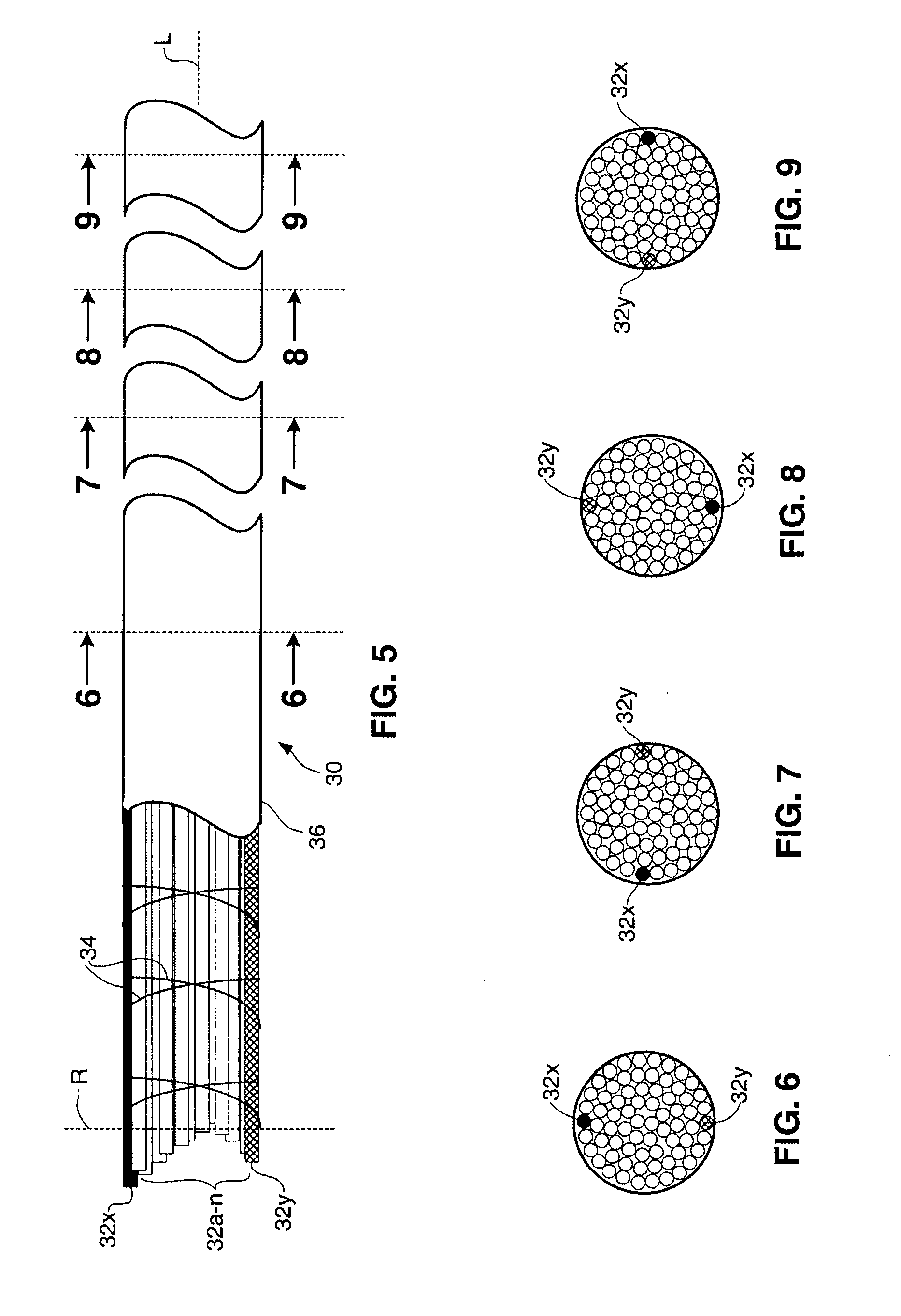 Method and device for handling elongate strength members