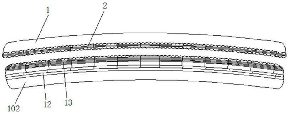 An eyelid opening device for eye care that is easy to adjust