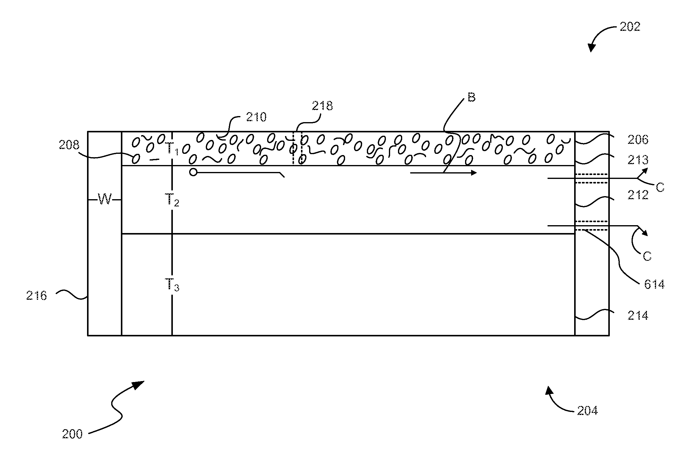 Mattress with an air flow channel